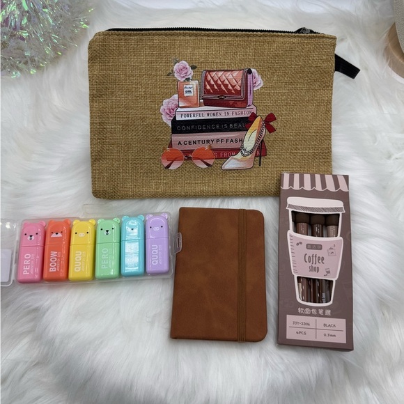 Stationary Brown Theme Bundle - Picture 6 of 7